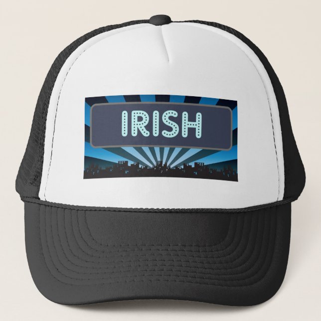 Irish Marquee Trucker Hat (Front)