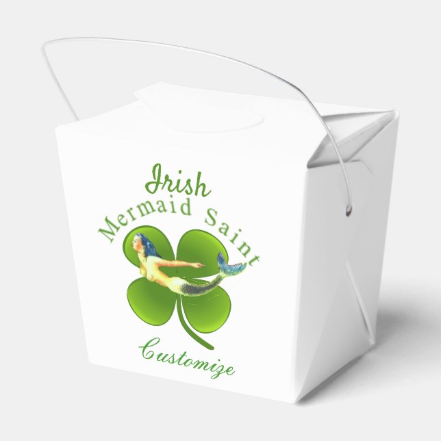 Irish Mermaid Saint Thunder_Cove Favour Box (Back Side)