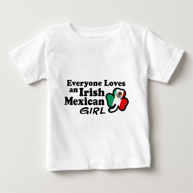 Irish Mexican Girl Baby T-Shirt (Front)
