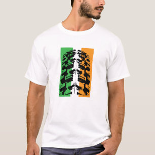 Irish Mountain Bike Tyre Tire T-Shirt
