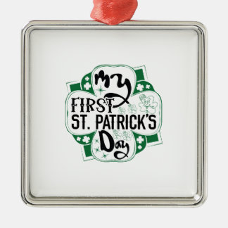 Irish My First ST Patrick S Day Metal Tree Decoration