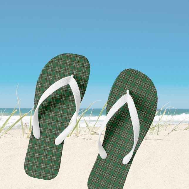 Irish National Tartan  Jandals (Creator Uploaded)