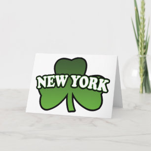 Irish New York Greeting Card