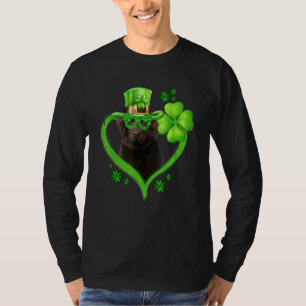 Irish Newfoundland Dog Love Shamrock St Patrick S T-Shirt