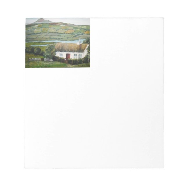 Irish Note Pad Ireland Print (Front)