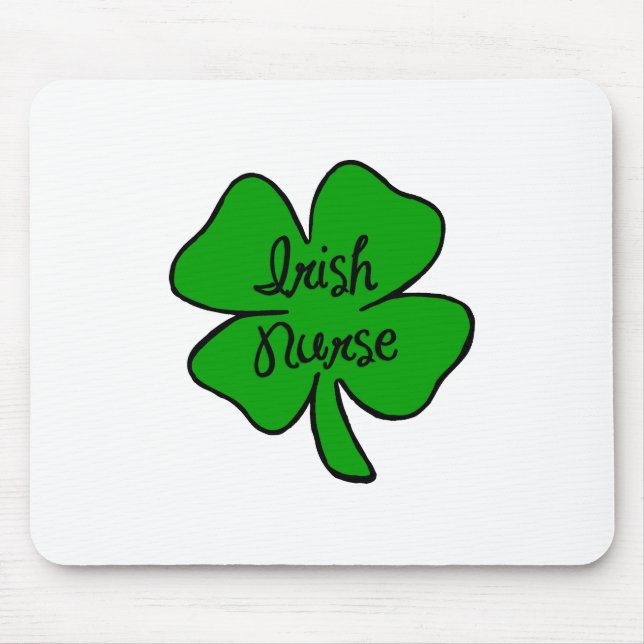 Irish Nurse Mouse Pad (Front)