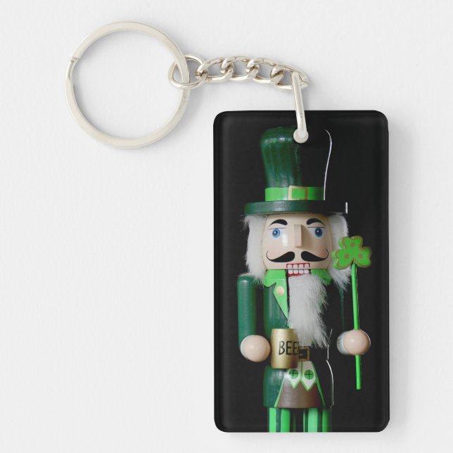 Irish Nutcracker Key Ring (Front)