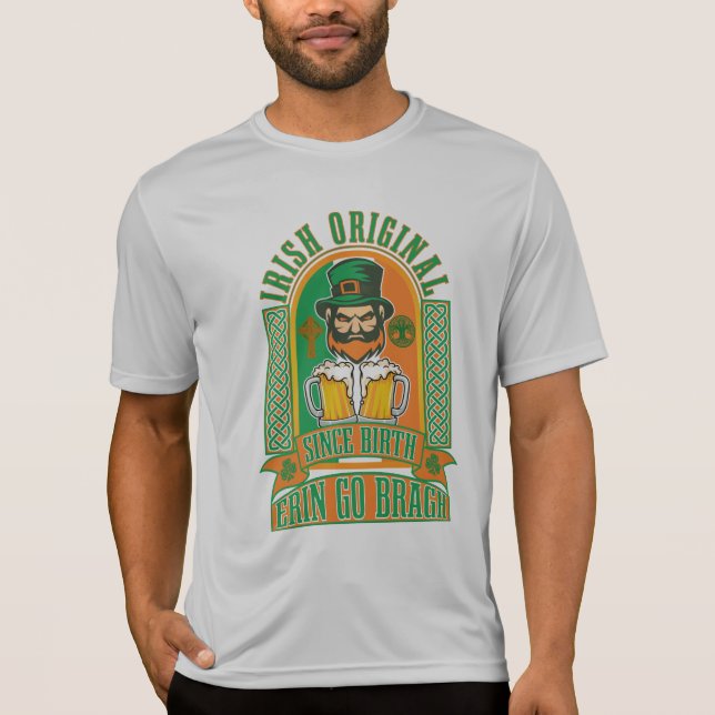 IRISH ORIGINAL SINCE BIRTH T-Shirt (Front)