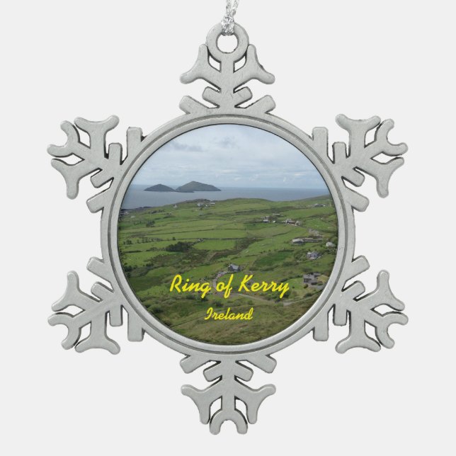 Irish Ornament Ring of Kerry Ireland (Front)