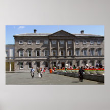 Irish Parliament building, Leinster House Dublin,