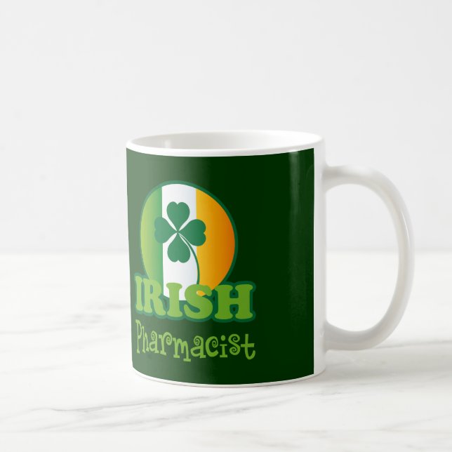 Irish Pharmacist Gift Coffee Mug (Right)