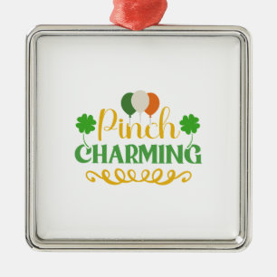 Irish Pinch Charming Metal Tree Decoration