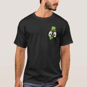 Irish Pocket Penguin Cute Saint Paddys St Patricks T-Shirt