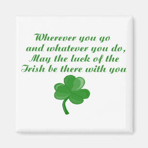 Irish Poem Magnet