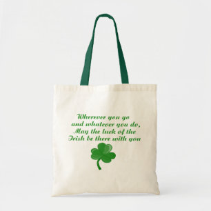 Irish Poem Tote Bag