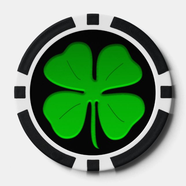 Irish poker chips by dalDesignNZ (Front)