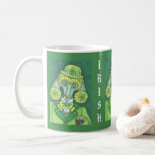 IRISH POODLE ST. PATRICK'S DAY DOG MUG Classic