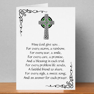 Irish Prayer Greeting Card