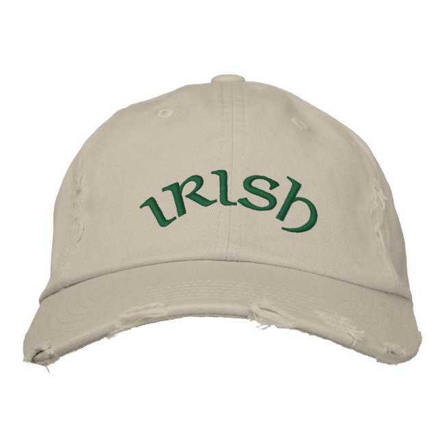Irish Pride Embroidered Hat (Front)