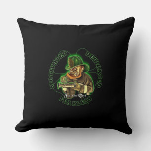 Irish Pride Firefighter CFD Cushion