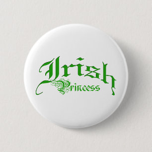 Irish Princess 6 Cm Round Badge
