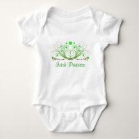 Irish Princess Fancy Shamrocks Infant T-shirt