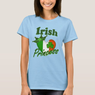 Irish Princess Heritage Heart T-Shirt