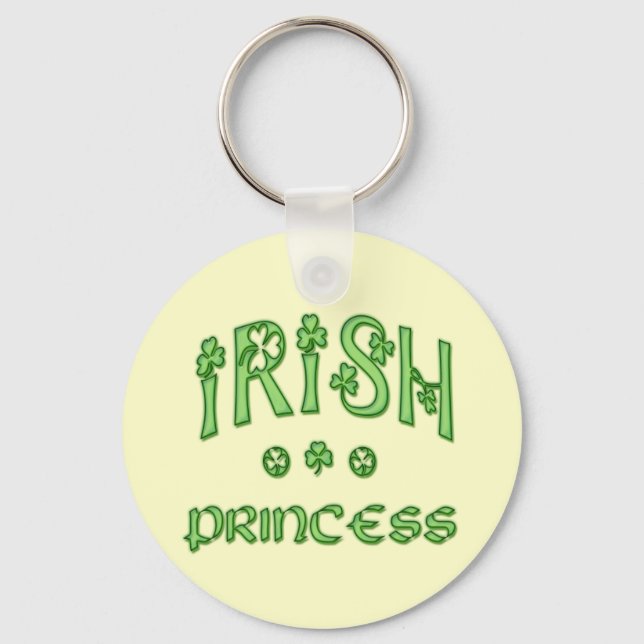 Irish Princess Key Ring (Front)