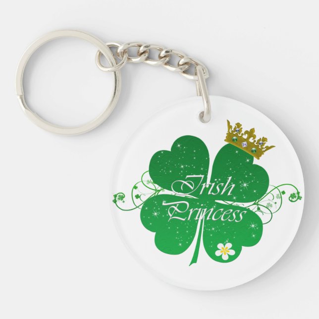 Irish Princess Key Ring (Front)