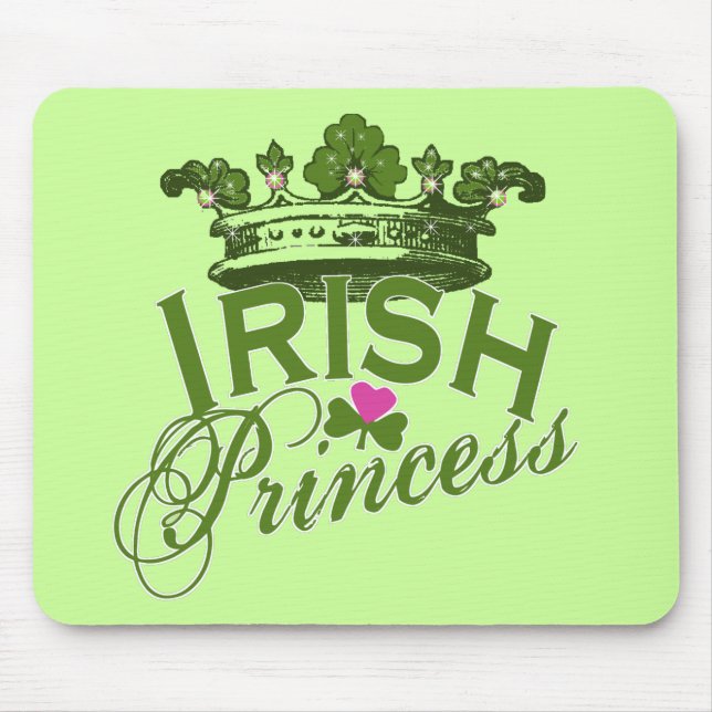 Irish Princess Mouse Pad (Front)
