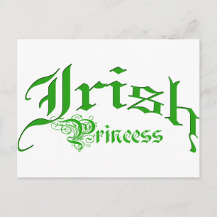 Irish Princess Postcard