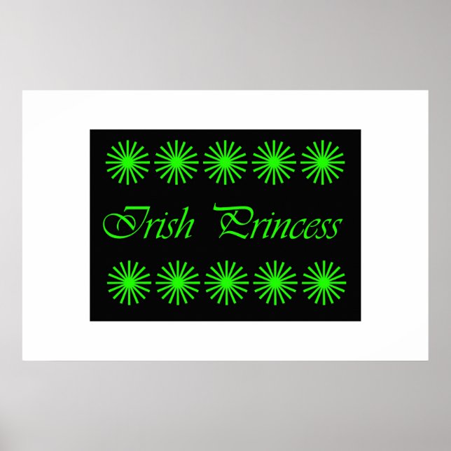 irish princess poster (Front)
