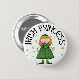 Irish Princess Redhead 6 Cm Round Badge