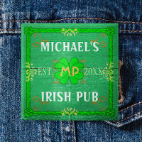 Irish Pub Create Your Own Personalised Green