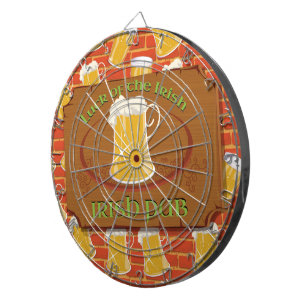 Irish Pub Sign Dartboard
