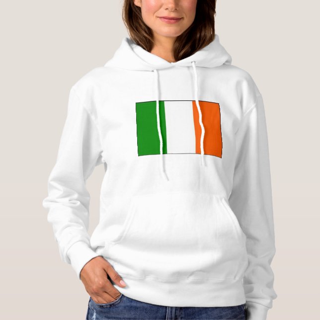 Irish Pullover Hoodie Sweatshirt Women's (Front)