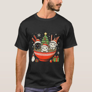 Irish Ramen Cats Cute Anime Christmas For Women Gi T-Shirt