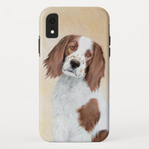 Irish Red and White Setter Painting - Original Art Case-Mate iPhone Case
