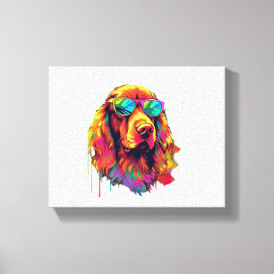 Irish Red Setter Dog Dog Breed for a Irish Red Canvas Print