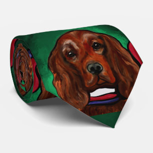 Irish Red Setter     Tie