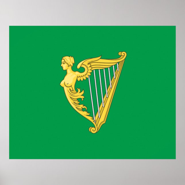 Irish Republican Flag Poster (Front)