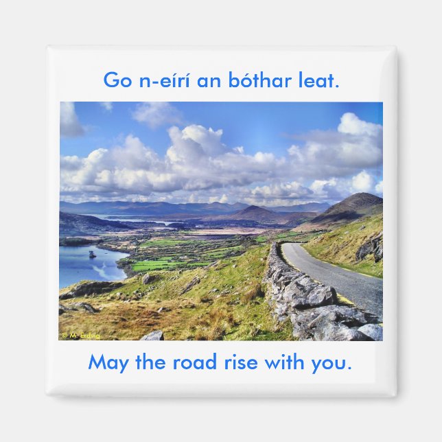 Irish Road Magnet (Front)