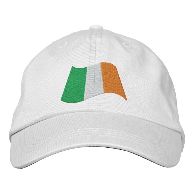 Irish ROI Ireland Flag Embroidered Hat (Front)