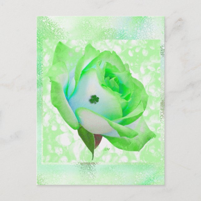 Irish rose and Anniversary! Card (Front)