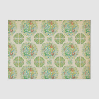 Irish Rose Celtic Knot Tissue Paper