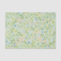 Irish Rose Clovers Tissue Paper