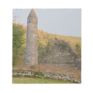 Irish Round Towers over 1,000 years old Notepad