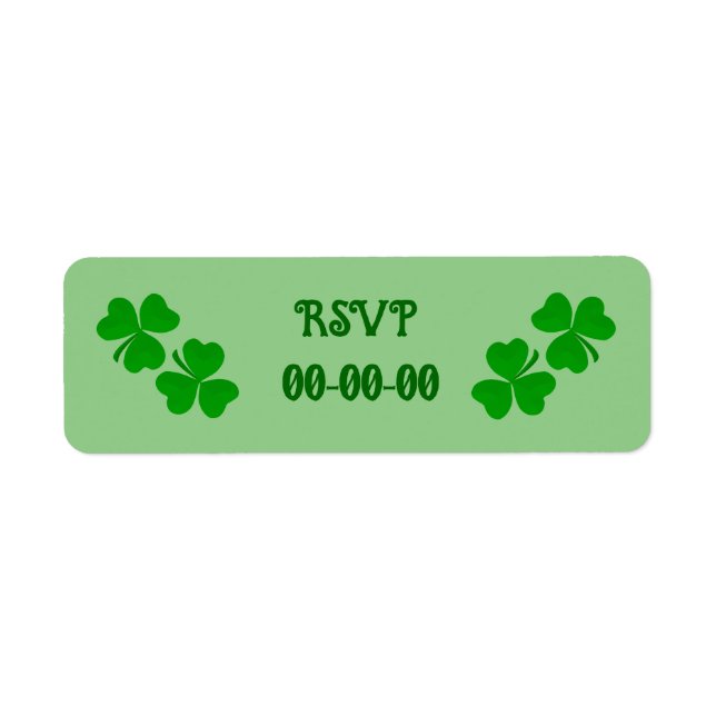 Irish RSVP (Front)