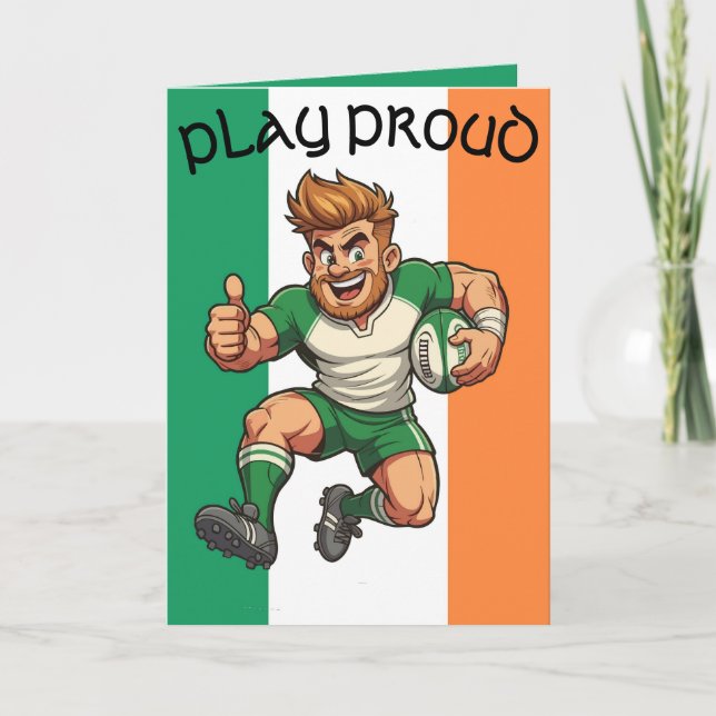Irish Rugby Charge Card (Front)