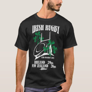Irish Rugby Ireland v New Zealand All Blacks 2022 T-Shirt